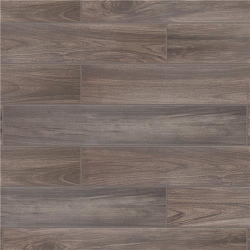Mt Royale Pecan Porcelain Tile - Matte - 6" X 35 1/2"