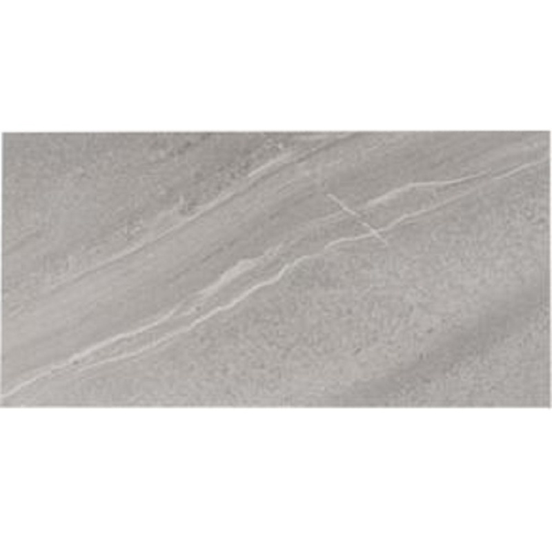 Adrock Nickel Porcelain Tile - Matte - 12" X 24"