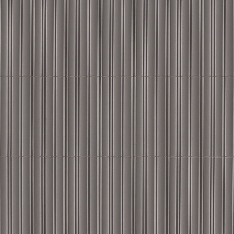 Folk Charcoal Porcelain Tile - Satin - 7" X 16"