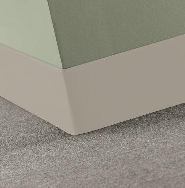 Johnsonite Zephyr Rubber Traditional Duracove Thermoplastic Wall Base - 6" X 48" X 1/8" Toeless - Traditional Duracove Thermoplastic Wall Base