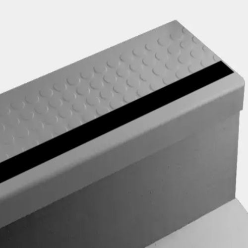 Johnsonite Dockside Raised Round Rubber Stair Tread Trim