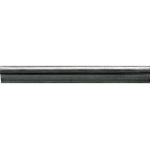 Armor Forged Steel Deco Metal Wall Trim – 1 3/8" x 11 3/4" Chair Rail – Satin