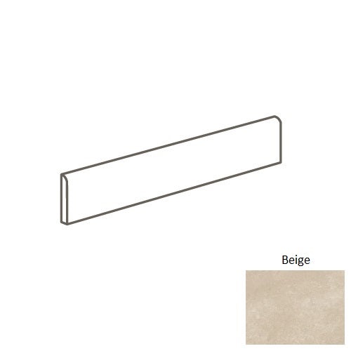 Capri Brera Beige Porcelain Bullnose Trim