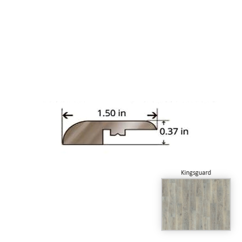 Courtier Kingsguard Oak Luxury Vinyl Moulding / Trim - 84.25" Reducer - Surface Guardian Pro Uv Coating