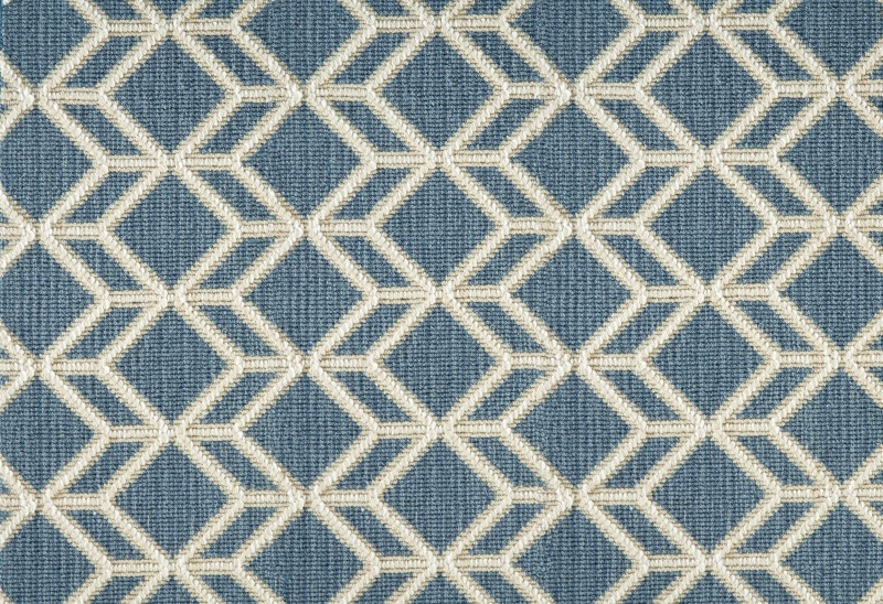 Clearance Sale! Crossroads Rubicon Denim Wool Blend Carpet - Textured - 13'2" X 38'1" Dye Lot: It24087
