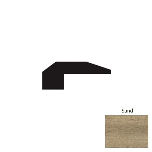 Bengal Bay Sand Hardwood Moulding / Trim - 84" Threshold - Wire Brushed