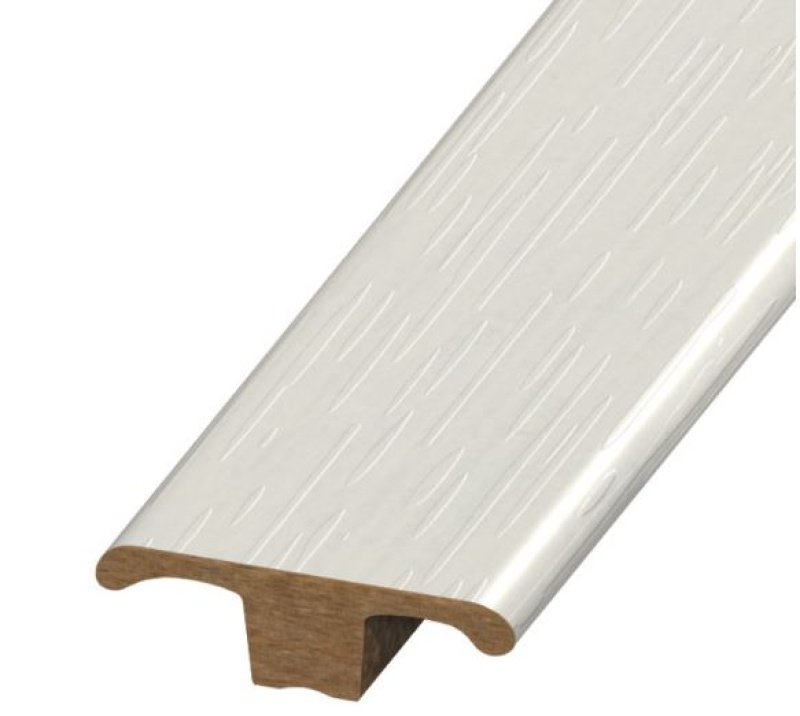 Nuvo Lux 8 Studio Grove White Glove Laminate Wood Moulding / Trim - 1.71" X 94.48" T Molding - Aluminum Oxide