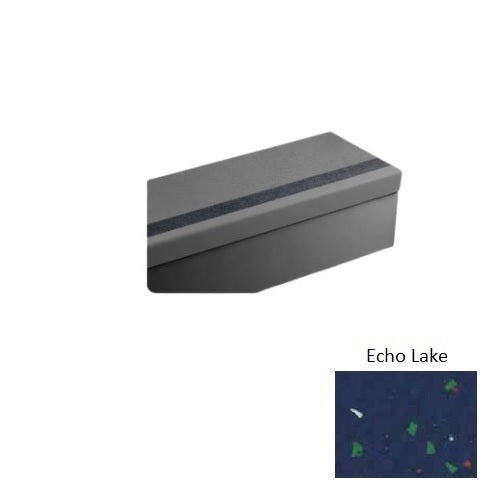 Johnsonite Echo Lake Rice Paper Rubber Stair Tread
