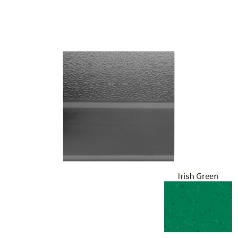 Symmetry 93 Irish Green Rubber (Sq) Stair Tread - Textured