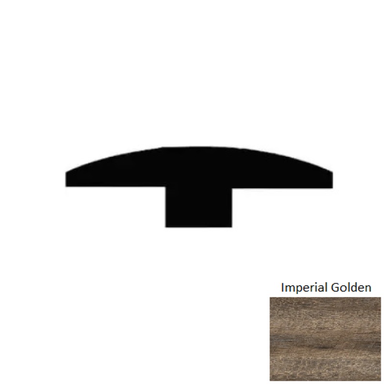 Big Cypress Imperial Golden Luxury Vinyl Moulding / Trim – 94" T Molding – Aluminum Oxide