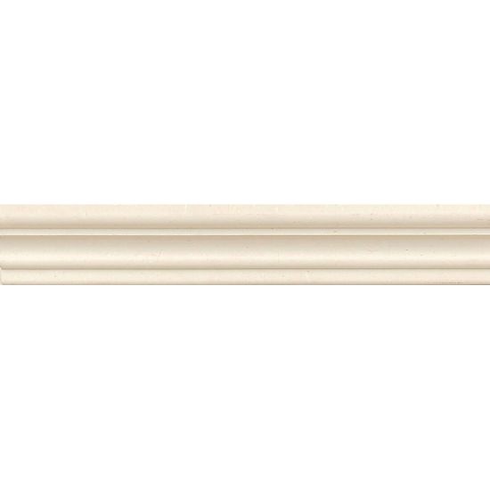 Corinthian White Limestone Wall Trim - 2" X 12" Chair Rail - Honed