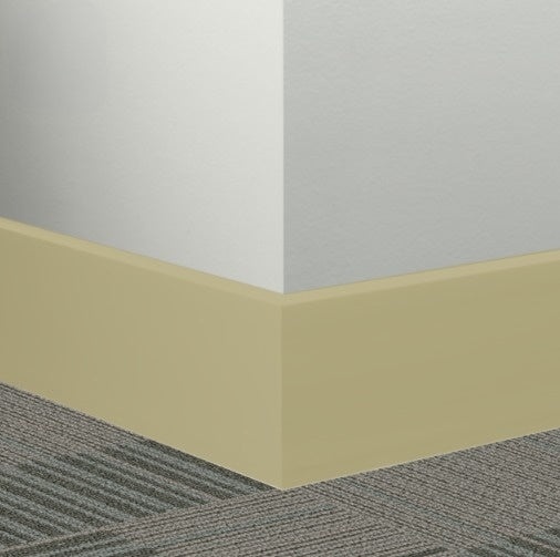 Johnsonite Iguana Rubber Millwork Contoured Wall Base - 2 1/2" X 96" X 3/8" Mandalay 2.5" - Millwork Contoured Wall Base