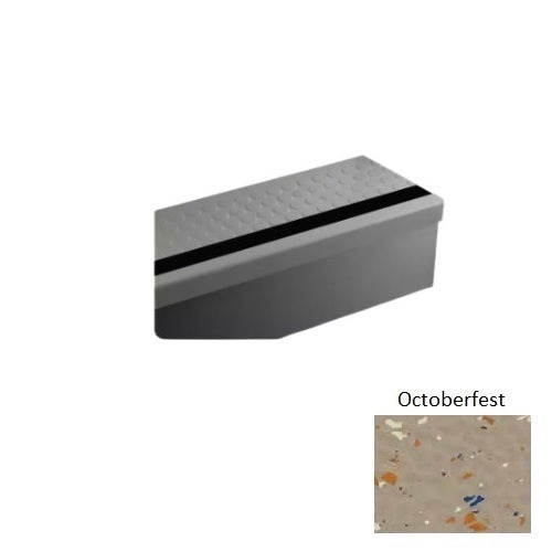 Raised Round Rubber Moulding Trim 12 1/4" x 84"