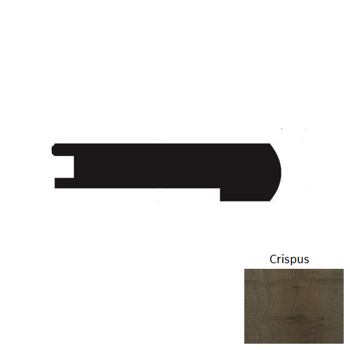 Mediterranean Crispus Hardwood Flush Stair Nose