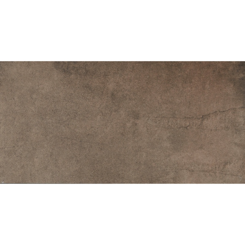 Disk Brown Porcelain Tile - Matte