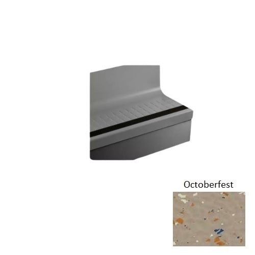 Johnsonite Octoberfest Raised Square Rubber Moulding / Trim