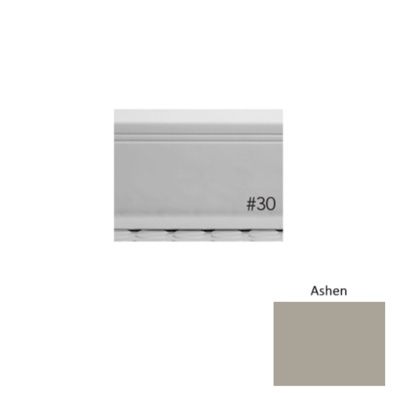 Pinnacle Plus #30 Sketch Ashen Rubber Coil Wall Base