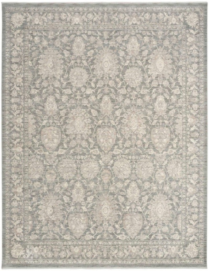 Shadows Sage Ivory 6 Ft x 9 Ft Area Rug