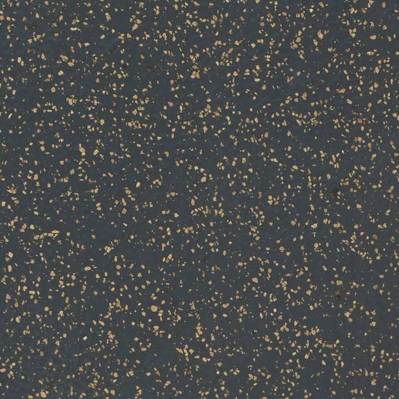 Johnsonite Bedrock Eco Naturals Corktones Rubber Tile - Hammered - 24" X 24"