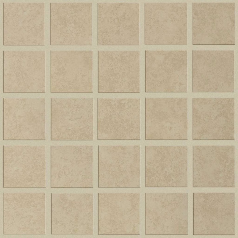 St Pete Tabby Ceramic Mosaic - 2" X 2" - Smooth