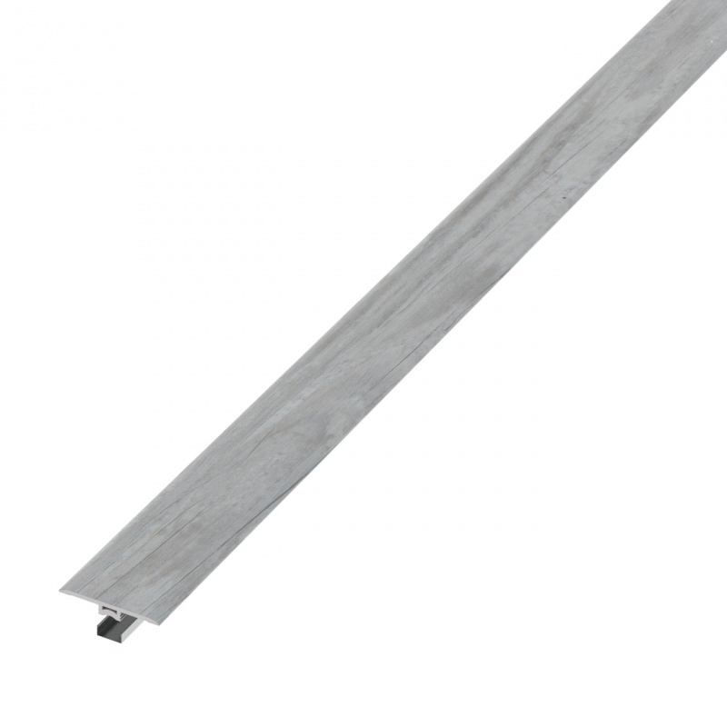 Madera Grey Oak Luxury Vinyl Moulding / Trim - 1.7" X 94.5" T Molding - Polyurethane