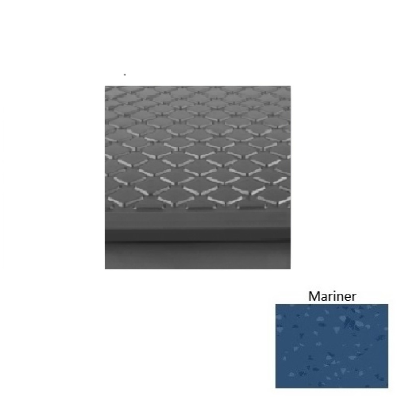 Symmetry 31 Mariner Diamond Rubber (Rd) Stair Tread - Textured