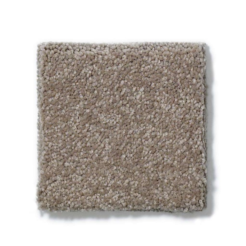 Sandy Hollow Classic I 12' Wood Smoke Nylon Carpet - Textured