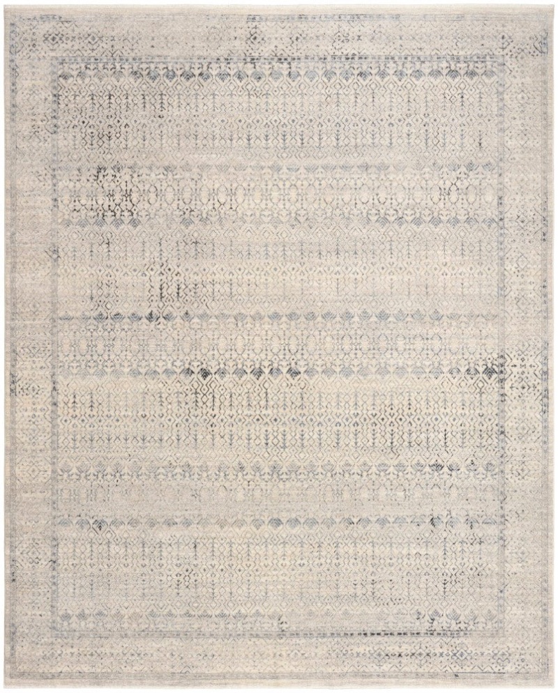Nourison Sultana Ivory Blue Area Rug 8 ft x 10 ft