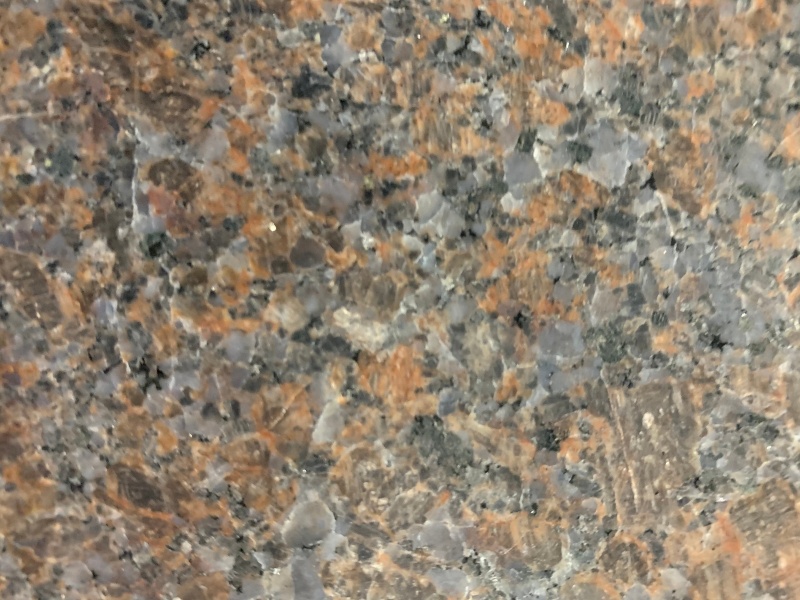Dakota Mahogany Granite Tile - Honed - 16" x 16"