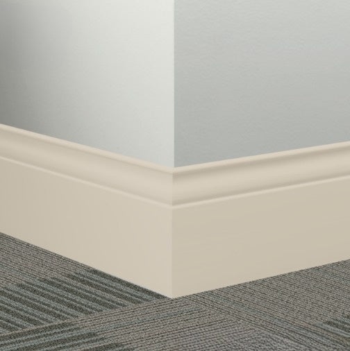 Johnsonite Pearl Rubber Millwork Contoured Wall Base
