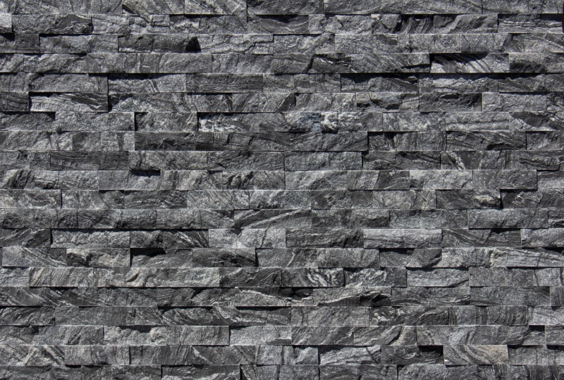 Black Hills Slate Ledgestone - Split Face - 6" X 24"