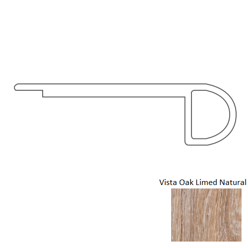 Progen Vista Oak Limed Natural 94" Flush Stair Nose