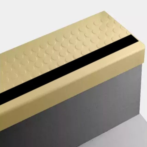 Johnsonite Canary Raised Round Rubber Moulding / Trim