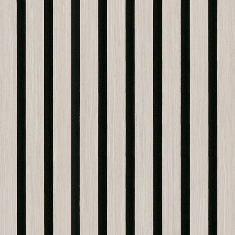 Acoustic Slat Panel Fog Wood Tile - Low Gloss - 9.5" X 94.5"