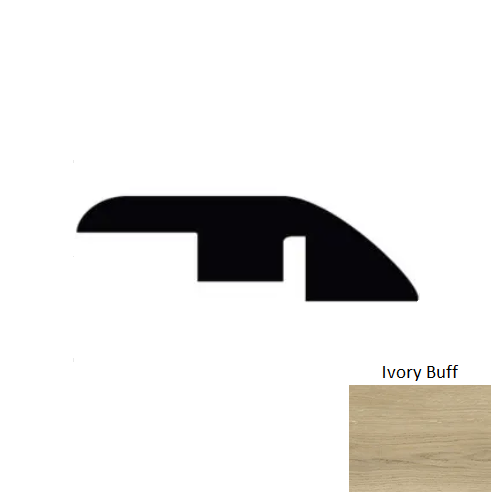 Deep Forest Ivory Buff Luxury Vinyl Reducer Trim