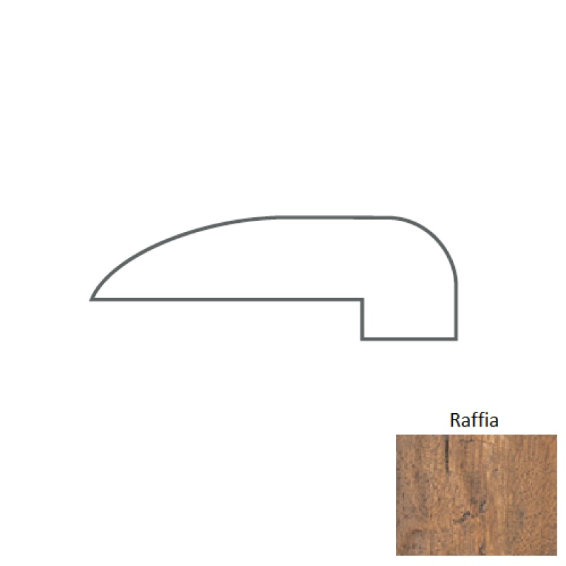 African Plains Raffia Hardwood Moulding / Trim