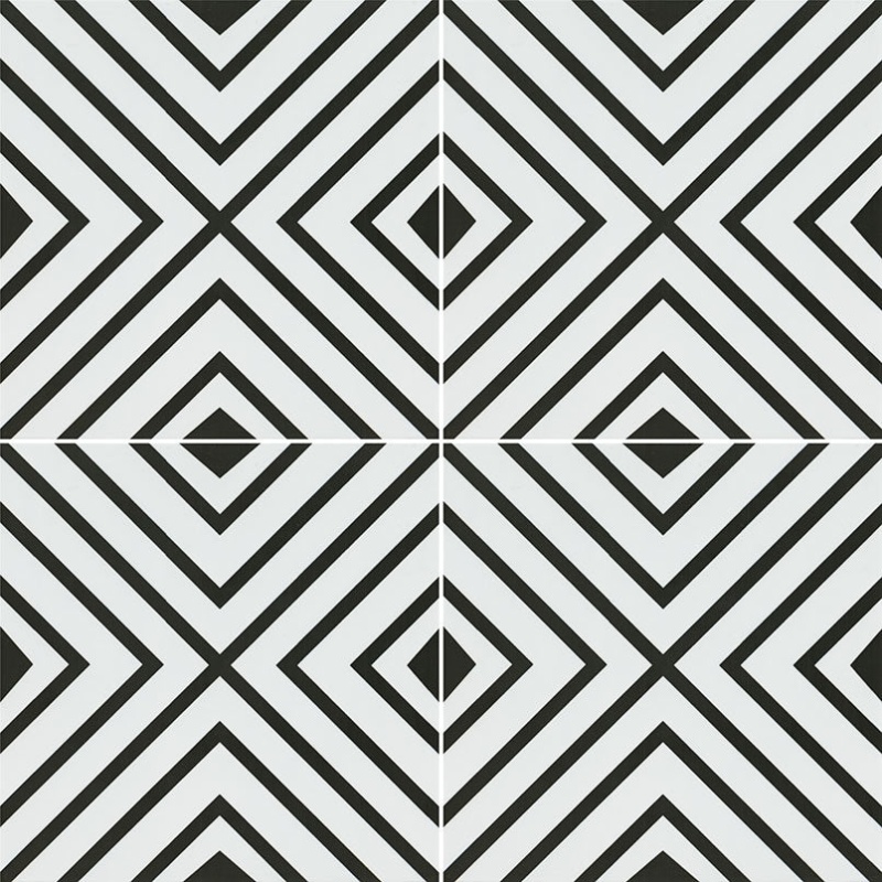 Zaria Modena Porcelain Tile - Matte - 8" x 8"