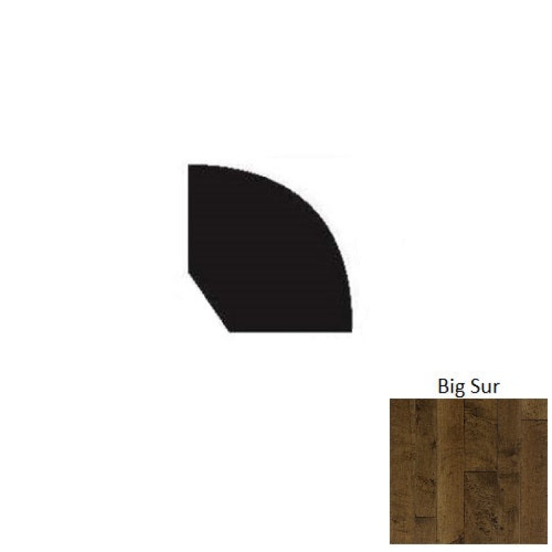 Timeless Collection Big Sur Hardwood Moulding / Trim - 3/4" X 90" Quarter Round - Hand Scraped