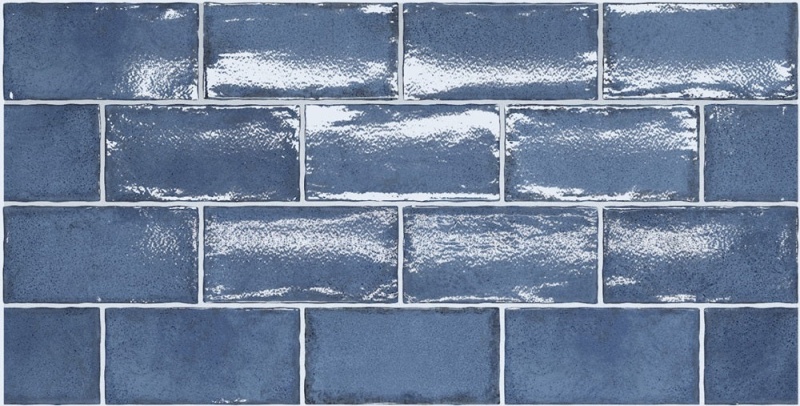 Altea Thistle Blue Ceramic Tile - Glossy
