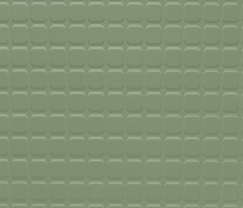 Johnsonite Glenhaven Raised Square Solid Color Rubber Tile - Textured