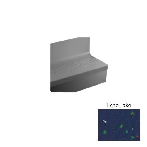 Johnsonite Echo Lake Textured Stair Tread With Riser