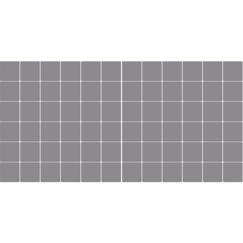 Unglazed Mosaics Storm Gray Porcelain Mosaic - 2" X 2"