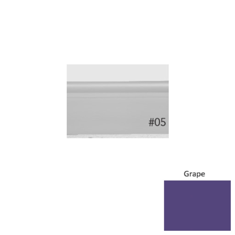 Pinnacle Plus #05 Contrive Grape Rubber Coil Wall Base