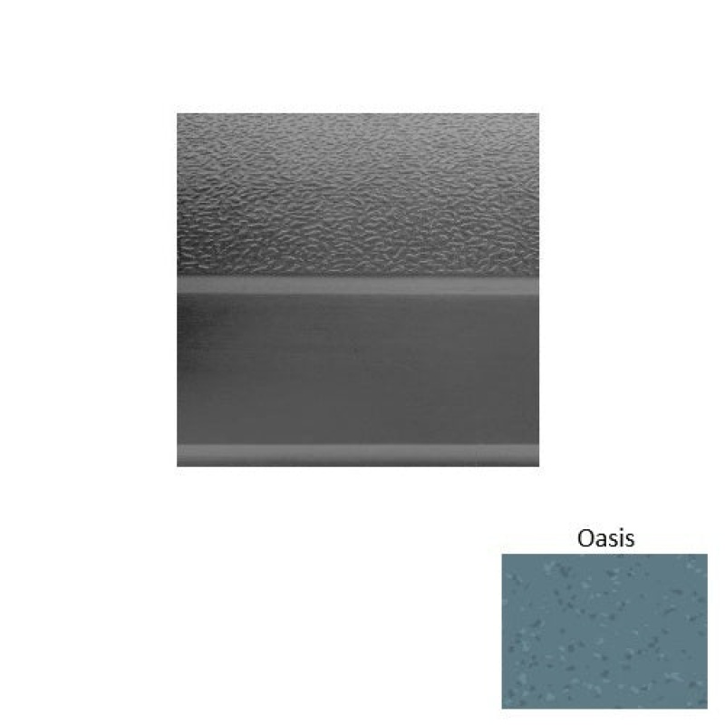 Symmetry 93 Oasis Textured Rubber Stair Tread with Dupont Kevlar