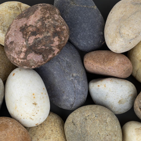 Mowgli Mixed Marble Loose Pebble - Tumbled - Random Sizes