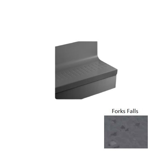 Johnsonite Forks Falls Raised Square Rubber Moulding / Trim