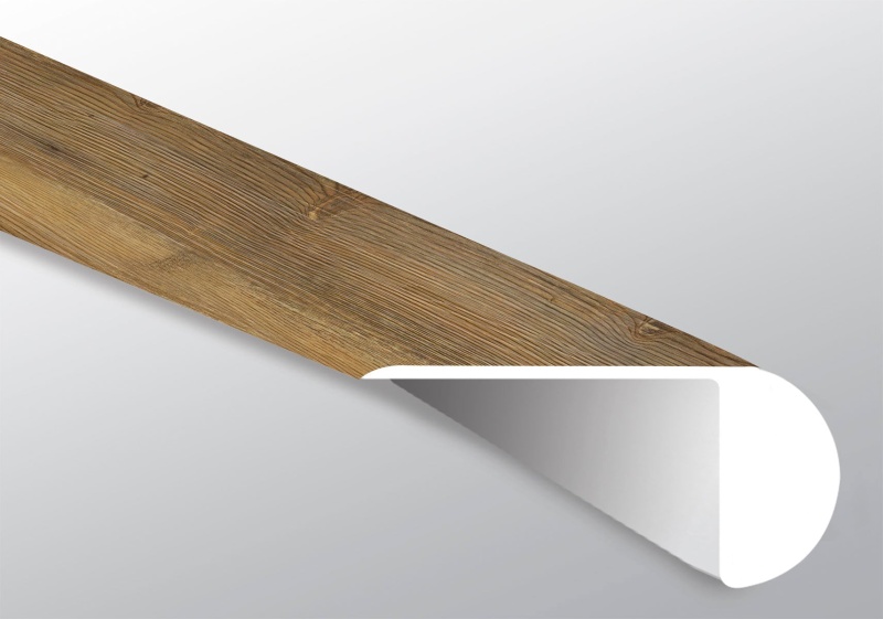 Cyrus Barnstorm Luxury Vinyl Moulding / Trim - 2.23" X 94" Overlapping Stair Nose - Low Gloss
