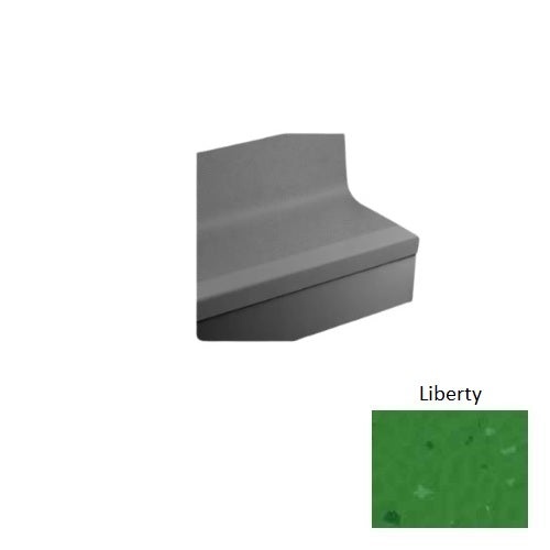 Johnsonite Liberty Rice Paper Rubber Stair Tread with Riser