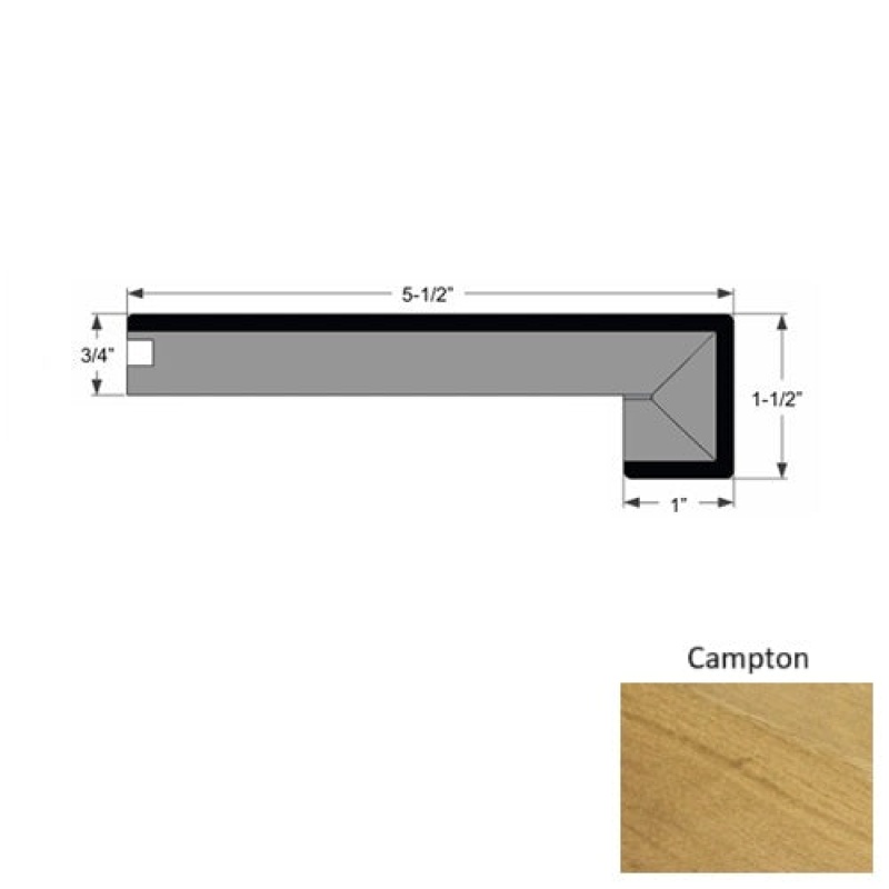 Manor Campton Hardwood Square Stair Nose