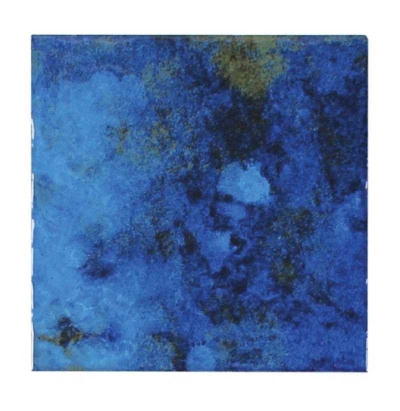 Aquatica Sea Corallo Blue Porcelain Tile - Semi Gloss - 6" x 6"